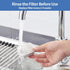 20 Pack Ceramic Cat Water Fountain Replacement Filters - 16 Pet Fountain and 4 Foam Filters for Tritone/Fiumi