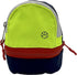 LLC Dog Backpack, Cat Backpack, Small Carrier | Clip on Harness or Leash, Fun Pet Treat Holder, Toy Bag (Neon Explorer)