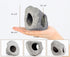 Safe Non-Toxic Ceramic Aquarium Hideaway Rock Cave for Aquatic Pets to Breed, Play, and Rest, Betta Fish Tank Decor