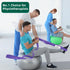 Stretching Strap Yoga Strap for Physical Therapy, Non-Elastic Straps for Stretching, 10 Loops for Pilates, Flexibility