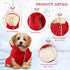 3 Pcs Pet Dog Sweater Jacket, Large, Knitwear Hoodie Clothes, Warm Winter Costume for Puppies