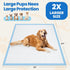 100 Count 28" 34", Gimars XL Puppy Pads x Extra Large Dog Pee Pads, Absorbent Quick-Dry Puppy Training Pads, Disposable