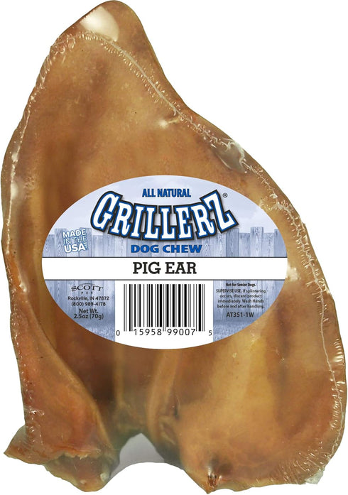 Scott Pet GRILLERZ Pig Ears, 12CT