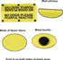 Funny Dog Leash Sleeve, No Dogs Please Fearful Reactive Dog Leash Wrap Sleeve Alert Tag for Pet Birthday Gift (Fearful