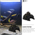 DELURA House Hideout Cave Decorative Amphibians Basking Shrimp Short Lizard Lizards Caves Shelf and Breeding Landing