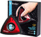 Analan Ruby Red Mini Pet Hair Remover for Car Detailing, Triangle Dog Hair Remover for Couch, Furniture, Carpet
