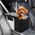 Portable Dog Car Seat for Small Dogs, Booster Seat with Safety Leash