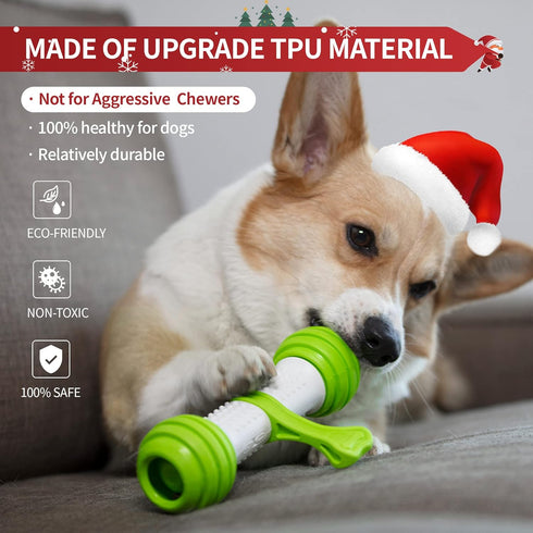 PETGEEK Interactive Dog Toys, Durable Motion Activated Automatic Dog Bone for Medium & Large Dogs