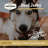 100% 3.5 oz 1 Pack Farm Hounds - Beef Jerky - Premium Natural Jerky for Dogs - Made from Humanely Raised Cattle