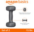 Neoprene Dumbbell Hand Weights by Amazon Basics