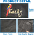 Easily 61" Good Night Bird Cage Cover for Large Bird Cage with Play Top with Storage Pocket
