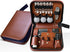SANTA CASA Father's Day Golf Gift Set, Complete Accessories for Dad, with 3 Golf Balls, Bag Case