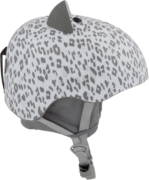 Krash! Matte Black Snow Helmet
