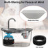 ROCK BEARD 16 108oz/3.2L 84oz/2.5L 8 8 Pcs Cat Water Fountain Filters Replacement for & Pet Water Fountain,Including