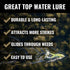 LUNKERHUNT Frog Bait for Bass Fishing, Soft Hollow Body Weedless Frog Lure with Sharp Hooks