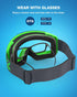 ZIONOR X4 Ski Goggles with Magnetic Lens - Snowboard Goggles for Men Women, Anti-fog UV Protection