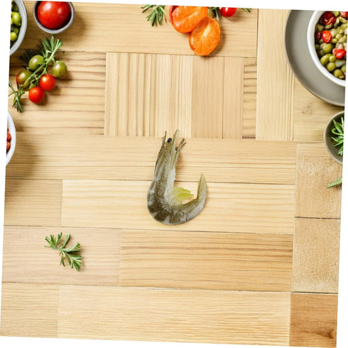 5pcs ARTIBETTER Artificial Shrimp Sea Fake Shrimp Model Plush Lifelike Ornament for Decor Simulation Plush Food Photo