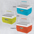 Picnic Cooler 4.5 Liter Hard Cooler, Portable BPA Free Coolbox Keeps Contents Cool for 48 Hours (Orange)