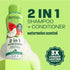 2-in-1 20 oz TropiClean Watermelon Refreshing Cat & Dog Shampoo and Conditioner | Cat & Dog Bath Supplies | | Made