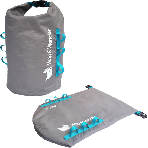 Smell Proof Waste Bag - Reusable Wag bag, Dog Poop Bag Holder