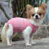 LOPHIPETS Girl Dog Shirts Pajamas for Small Dogs - Pink Strips for Pomeranian, Maltese, Toy Poodle