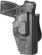 Taurus G3 OWB Holster, Polymer Open Carry Holster with 360 Degrees Adjustable for Right Hand Black