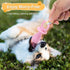 APLZGMG 3Pcs 3 Pet Molar Clean Teeth Rubber Toy, Dog Pacifier With Rope, Dog Chew Toys for Aggressive Chewers, Rubber