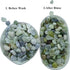 Green Aquarium Gravel for Fish Tank Gravel, Rocks for Aquarium Substrate, Rock for Plants Indoor, Pea Gravel for Landscaping, Pebbles for Plants, Aquarium Rocks for Fish Tank (3, Pounds)