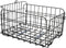 Zerodeko Foldable Bike Basket Rear Rack Storage Basket Steel Material Thickened Black
