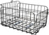 Zerodeko Foldable Bike Basket Rear Rack Storage Basket Steel Material Thickened Black
