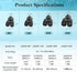 AQQA Aquarium Wave Maker, 8W/12W/20W/25W Suction Cup Double Powerhead Pump for Freshwater & Saltwater