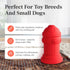 4x7 10lbs Small Dog Fire Hydrant Silicone Soft Potty Training Aid for Small Breeds Under Toy Breeds Indoor Outdoor