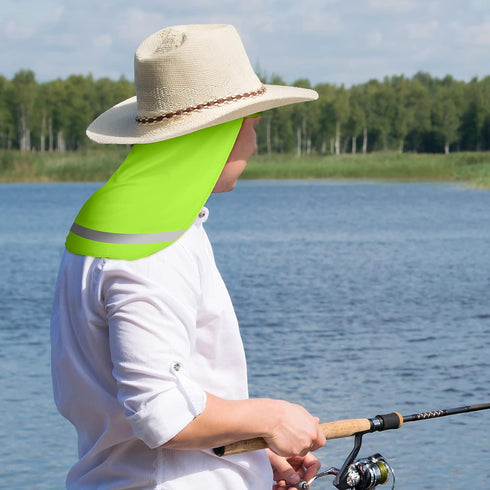 Sintege 4 Pieces Sun Shade Hat, Neck Sun Shade Hat Cooling Skull Cap