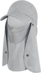 SUN CUBE Fishing Sun Hat with Neck Flap | UV Protection Outdoor Bucket Cap with Face Covering