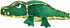 Outward Hound Xtreme Seamz Alligator Squeaky Dog Toy, Reinforced Dense Stuffing Plush