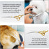 4 1 Dog Grooming Scissors,Chunkers Shears and Thinning Shears with Safety Round Tips, Sharp and Comfortable in Dog