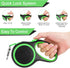 UrbanX Retractable Dog Leash for Large Dogs, Anti-Slip Handle, 24ft Strong Nylon Tape with Brake Lock - Green