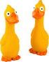 CHIWAVA 2 Pack 7.9 Inch Squeak Latex Dog Toy, Yellow Duck Interactive Play for Small and Medium Dogs