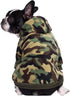 Camo French Bulldog Clothes Dog Hoodie Sweatshirts with Pockets for Small Dogs, Puppy, Chihuahua, Fleece Dog Sweaters