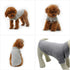 lovelonglong Basic Dog Polo Shirts Premium Cotton, Polo T-Shirts for Large Medium Small Dogs with Two-Button Collar,
