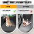 Dog Car Bed for Back Seat Cover, Supportive Foam Pet Mat Cushion for Car Backseat Extender with Removable Cover, Large