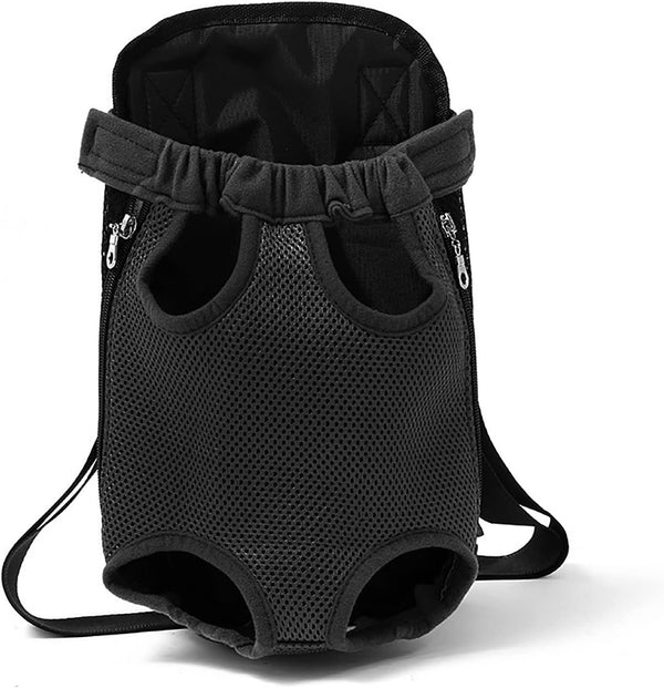 Pet Carrier Backpack, Multipurpose Dog Front Carrier Travel Bag, Adjustable Breathable Mesh for Small Medium Dogs