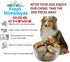 Yak Cheese Dog Chews, 35-40 Pcs, Organic Protein-Rich Treats for Small & Senior Pups from Himalayan, Nepal