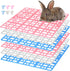 6 Pcs Rabbit Cage Mats,Mat for Wire Floor,Cages Plastic Bunny Feet Pad