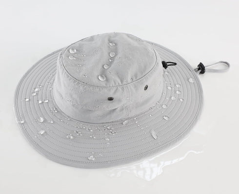 Home Prefer UPF50+ Men's Sun Hat, Wide Brim Fishing Hat for Beach Gardening Golf