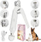 Deisunpet 2-in-1 Led Cat Dog Nail Clipper & Nail Grinder with Lights,Rechargeable Pet