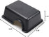 Reptile Hideout Box, Small Animal Hide Cave for Snakes, Lizards, Leopard Gecko, Rodents, Spiders (S)