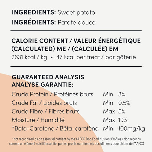 Crumps' Naturals Sweet Potato for Pets, 11.6-Ounce