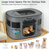 600D Dog Playpen, Portable Pet Cat PlayPen, Oxford Dog Kennel Tent Crate, Waterproof&Breathable, Indoor Outdoor Travel