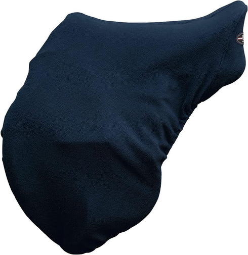 Harrison Howard Essential Fleece Horse Saddle Cover - Reliable Protection for Dressage Saddle, Machine Washable
